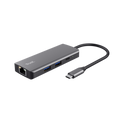 TRUST DALYX 6-IN-1 MULTIPORT ADAPTER - imagen 1