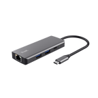 TRUST DALYX 6-IN-1 MULTIPORT ADAPTER - imagen 1