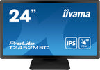 Iiyama MONITOR IIYAMA 24" TACTIL CAPACITIVO T2452MSC-B1, IPS, 14 MS, HDMI, USB, DISPLAYPORT, ALT, REG INCL 90º, VESA 100 x 100 - imagen 1