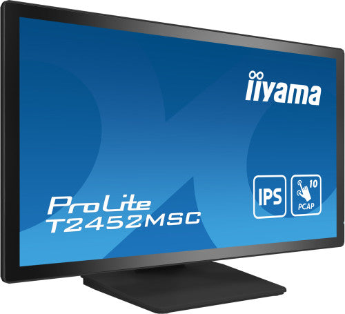 Iiyama MONITOR IIYAMA 24" TACTIL CAPACITIVO T2452MSC-B1, IPS, 14 MS, HDMI, USB, DISPLAYPORT, ALT, REG INCL 90º, VESA 100 x 100 - imagen 3