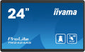 IIYAMA 24" PANEL-PC / NEGRO/ ANDROID 12 /4GB, 32GB, IN-CELL PCAP 10-POINTS TOUCH, 1920X1080, IPS PANEL, MM, WIFI, BT5.2, MICRO-SD, USB 2X 2.0 1X 3.2, HDMI-INPUT, USB-C (DATA / DP-ALT OUT), AUDIO-OUT MINI-JACK, MICRO, MINI-JACK, 250CD/M (TW2424AS-B1) - imagen 1
