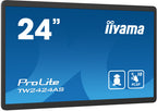 IIYAMA 24" PANEL-PC / NEGRO/ ANDROID 12 /4GB, 32GB, IN-CELL PCAP 10-POINTS TOUCH, 1920X1080, IPS PANEL, MM, WIFI, BT5.2, MICRO-SD, USB 2X 2.0 1X 3.2, HDMI-INPUT, USB-C (DATA / DP-ALT OUT), AUDIO-OUT MINI-JACK, MICRO, MINI-JACK, 250CD/M (TW2424AS-B1) - imagen 3