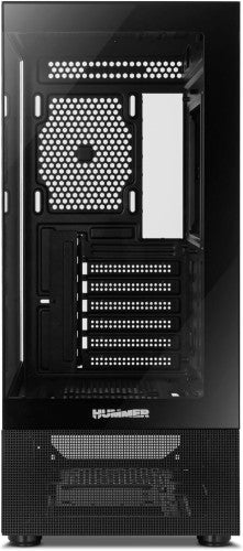 NOX CAJA ATX HUMMER VISION. SEMITORRE COMPACTA. USB 3.0. NEGRA - imagen 2
