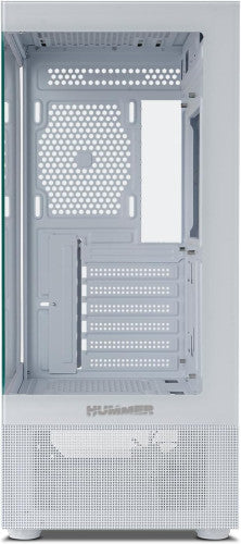NOX CAJA ATX HUMMER VISION. SEMITORRE COMPACTA. USB 3.0. BLANCA - imagen 2