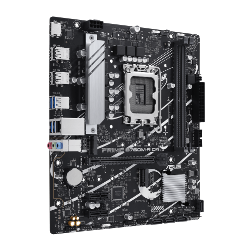 ASUS PRIME B760M-R D4 Intel B760 LGA 1700 micro ATX - imagen 2
