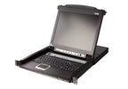 Imagen de ATEN CL5708MW interruptor KVM Montaje en rack Negro