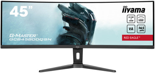 iiyama G-MASTER RED EAGLE CURVED pantalla para PC 114,3 cm (45") 5120 x 1440 Pixeles Dual QHD LED Negro - imagen 1