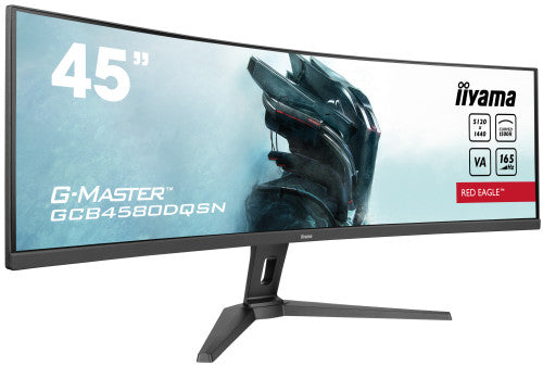 iiyama G-MASTER RED EAGLE CURVED pantalla para PC 114,3 cm (45") 5120 x 1440 Pixeles Dual QHD LED Negro - imagen 2