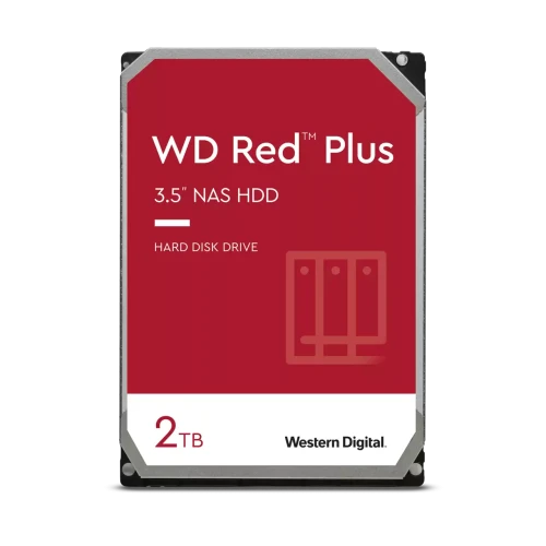 Imagen de Western Digital Disco Duro Interno 2TB 3.5" SATA 5400 RPM NASware™