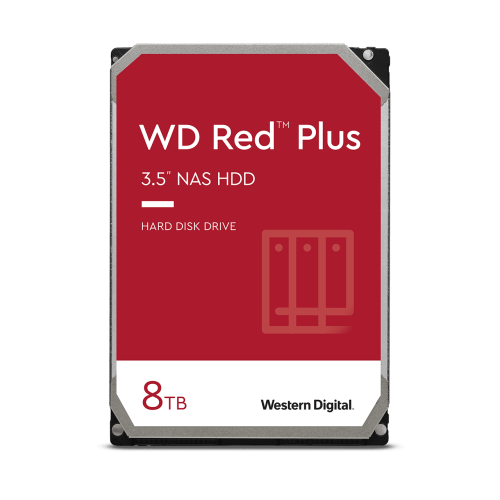 Imagen de Western Digital Disco Duro Interno 8TB 3.5" SATA 5640 RPM NASware™