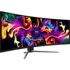 MSI MPG 491CQP QD-OLED pantalla para PC 124,5 cm (49") 5120 x 1440 Pixeles DQHD QDOLED Negro - imagen 2