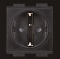 CRESTRON AC POWER OUTLET MODULE FOR FT2 SERIES, SINGLE, EUROPEAN "SCHUKO,” TYPE F (FT2A-PWR-EU-1-BASIC) 6508436