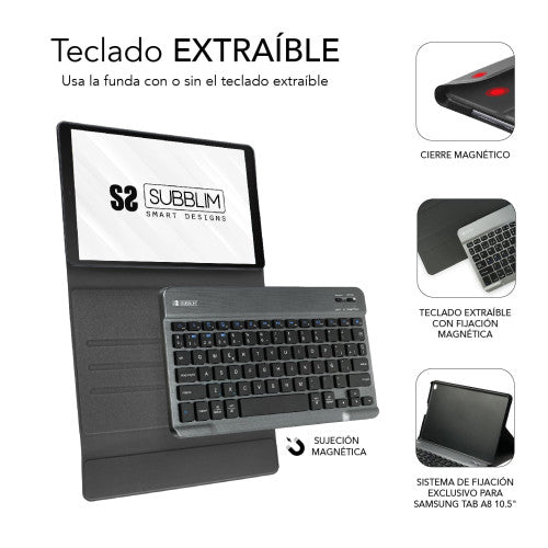 SUBBLIM KEYTAB PRO BT SAMSUNG TAB A9+ 11“ - imagen 3