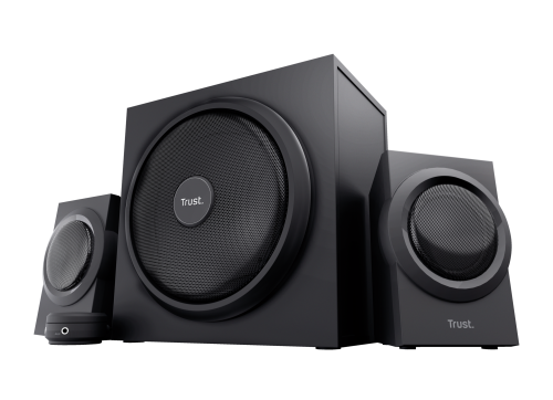 Trust Yuri conjunto de altavoces 60 W Universal Negro 2.1 canales De 1 vía 15 W - imagen 1