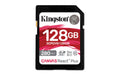 Kingston Technology Canvas React Plus 128 GB SDXC UHS-II Clase 10 - imagen 1