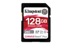 Kingston Technology Canvas React Plus 128 GB SDXC UHS-II Clase 10 - imagen 1