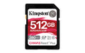Kingston Technology Canvas React Plus 512 GB SDXC UHS-II Clase 10 - imagen 1