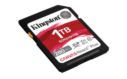 Kingston Technology Canvas React Plus 1 TB SDXC UHS-II Clase 10 - imagen 2