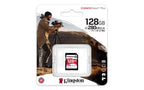 Kingston Technology Canvas React Plus 128 GB SDXC UHS-II Clase 10 - imagen 3
