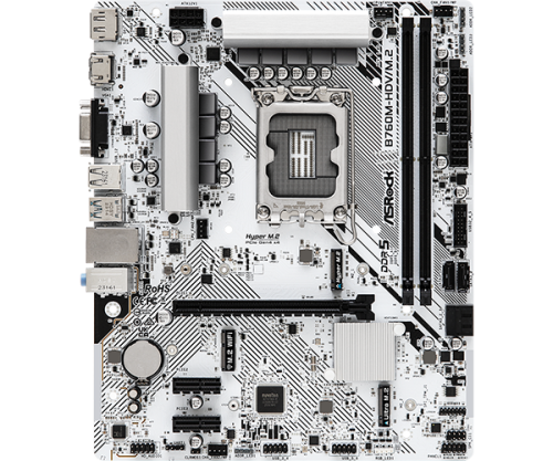 Asrock B760M-HDV/M.2 placa base Intel B760 LGA 1700 micro ATX - imagen 1