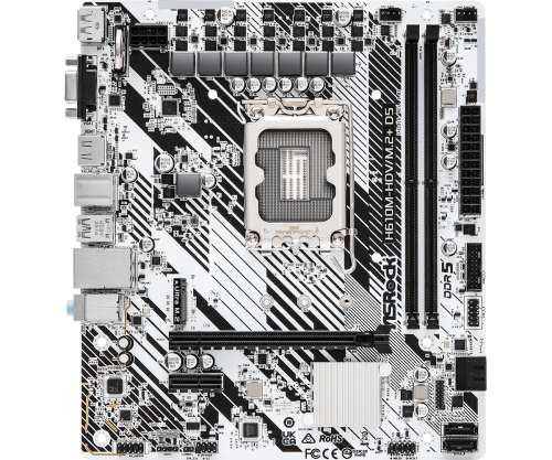 Asrock H610M-HDV/M.2+ D5 Intel H610 LGA 1700 micro ATX - imagen 1