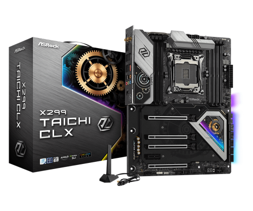 Asrock X299 Taichi CLX Intel® X299 LGA 2066 (Socket R4) ATX - imagen 1