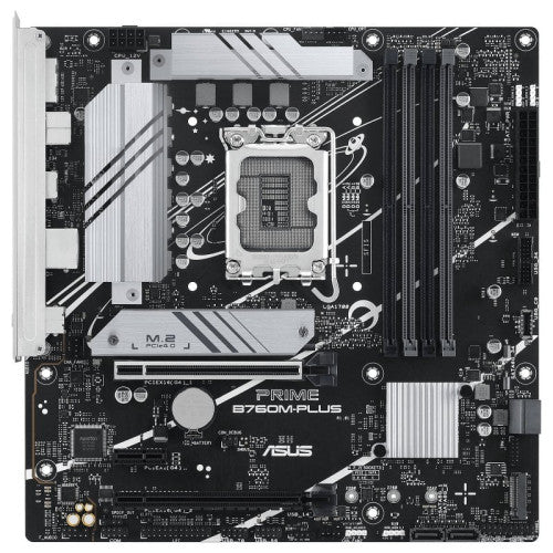 Asus PLACA ASUS PRIME B760M-PLUS,INTEL,1700,B760,4DDR5,128GB,HDMI+DP,4SATA+2M.2,5USB 3.2+1USB-C,2.5GB,MATX - imagen 2