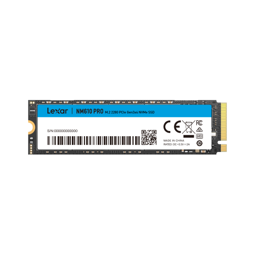 Lexar NM610 PRO M.2 500 GB PCI Express 3.0 NVMe - imagen 1