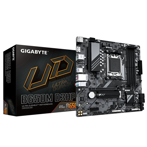 Gigabyte B650M D3HP (rev. 1.0) AMD B650 Zócalo AM5 micro ATX - imagen 1