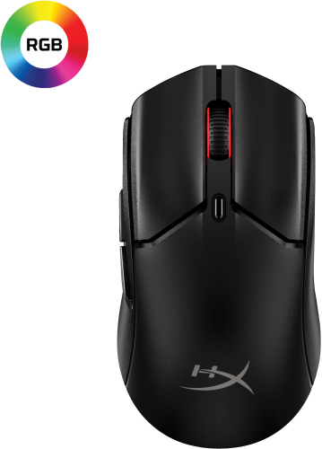 HyperX HP HyperX Pulsefire Haste 2 Mini: ratón gaming inalámbrico (negro) - imagen 1