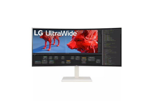 Imagen de LG 38WR85QC-W pantalla para PC 96,5 cm (38") 3840 x 1600 Pixeles UltraWide Quad HD LCD Blanco