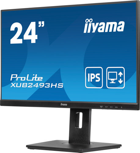 Iiyama MONITOR IIYAMA 24" , IPS, FHD, 75HZ, 4MS, HDMI, DISPLAYPORT, ALTAVOCES, REG ALT/INCL, 100HZ - imagen 1