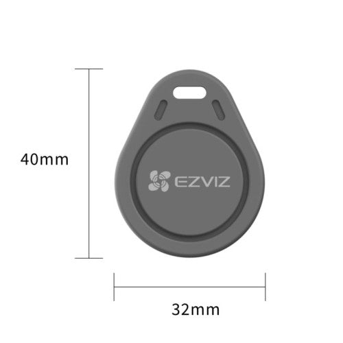 Ezviz Tag de Proximidad CS-DL-IC-CPU-R200-GR Algoritmo de Cifrado Anticopia Compatible con Cerraduras - imagen 2