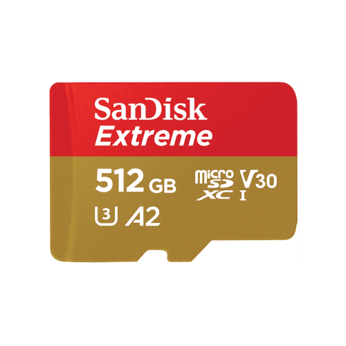 SanDisk Extreme 512 GB MicroSDHC UHS-I Clase 10
