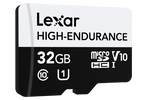 Lexar High-Endurance 32 GB MicroSDHC UHS-I Clase 10 - imagen 2