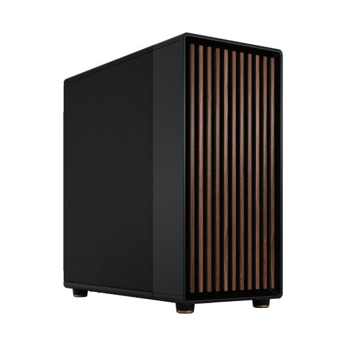 Fractal Design FD-C-NOR1X-01 carcasa de ordenador Midi Tower Negro, Carbón vegetal - imagen 1