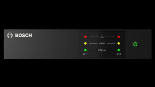 Bosch Amplificador de Potencia PRM-2P600-EU 600W 2 Canales Refrigeración Dual