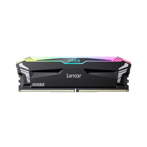 LEXAR MEMORIA ARES DDR5 32GB (2X16GB) 6800 CL34 1.4V HEATSINK RGB DUAL PACK BLACK LD5U16G68C34LA-RGD - imagen 1
