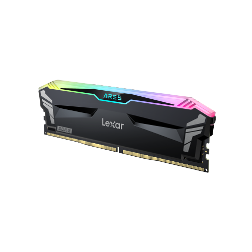 LEXAR MEMORIA ARES DDR5 32GB (2X16GB) 6800 CL34 1.4V HEATSINK RGB DUAL PACK BLACK LD5U16G68C34LA-RGD - imagen 2