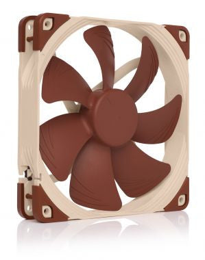 NOCTUA VENTILADOR CAJA NF-A14 FLX, 140MM FAN, 140X140X25MM, 12V, 1200RPM/1050RPM/900RPM, 19,2 DB(A), 115,5 M3/H, 1,51 MM H2O, 3 PINES - imagen 1