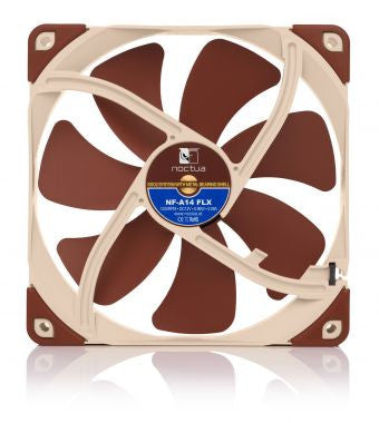 NOCTUA VENTILADOR CAJA NF-A14 FLX, 140MM FAN, 140X140X25MM, 12V, 1200RPM/1050RPM/900RPM, 19,2 DB(A), 115,5 M3/H, 1,51 MM H2O, 3 PINES - imagen 3