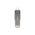 Lexar JumpDrive LJDD400064G-BNQNG unidad flash USB 64 GB USB Tipo C 3.2 Gen 1 (3.1 Gen 1) Gris - imagen 1