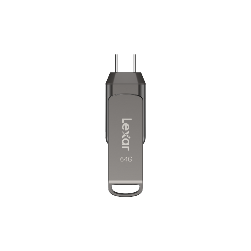 Lexar JumpDrive LJDD400064G-BNQNG unidad flash USB 64 GB USB Tipo C 3.2 Gen 1 (3.1 Gen 1) Gris - imagen 1