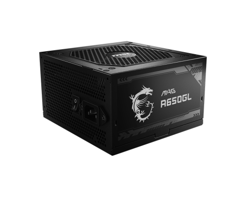 MSI MAG A650GL unidad de fuente de alimentación 650 W 20+4 pin ATX ATX Negro - imagen 3