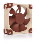NOCTUA VENTILADOR CAJA NF-A8 PWM, 80MM FAN, 80X80X25MM, 12V, 2200RPM/1750RPM/450RPM, 17,7 DB(A), 55,5 M3/H, 2,37 MM H2O, 4 PINES - imagen 1