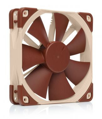 NOCTUA VENTILADOR CAJA NF-F12PWM 300/1200/1500RPM, 120MM FAN, 120X120X25MM, 12V, 22,4 DB(A), 93,4 M3/H, 2,61 MM H2O, 4 PINES - imagen 1