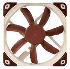 NOCTUA VENTILADOR CAJA NF-S12A-ULN 800RPM, 120MM FAN, 120X120X25MM, 12V, 8,6 DB(A), 74,3 M3/H, 0,62 MM H2O, 3 PINES - imagen 3