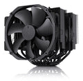NOCTUA COOLER CPU NH-D15 CHROMAX.BLACK [NH-D15 CH.BK], 6 HEATPIPES DUAL TOWER, 2X NF-A15 140MM FAN PWM, INTEL LGA1851, LGA1700, LGA1200, LGA1151, AMD AM4, AM5 - imagen 1