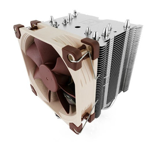 NOCTUA COOLER CPU NH-U9S 5 HEATPIPES, TOWER, 92MM FAN, 92X92X25, 12V, 2000RPM/1550RPM/400RPM, 22,8 DB(A), 78,9 M3/H, 4 PINES, LGA1700, LGA1200, LGA1151, AM5, AM4 - imagen 3