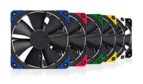 NOCTUA VENTILADOR CAJA NF-F12-PWM CH.BK.S, NF-F12 PWM CHROMAX.BLACK.SWAP, 120MM, 120X120X25MM, 12V, 1500RPM/300RPM, 22,4 DB(A), 93,4 M3/H, 2,61 MM H2O, 4 PINES, 6 COLORES - imagen 2
